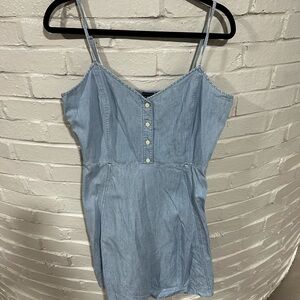 GAP Light Blue Denim Dress